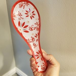 Temptations Cranberry Spoon Rest